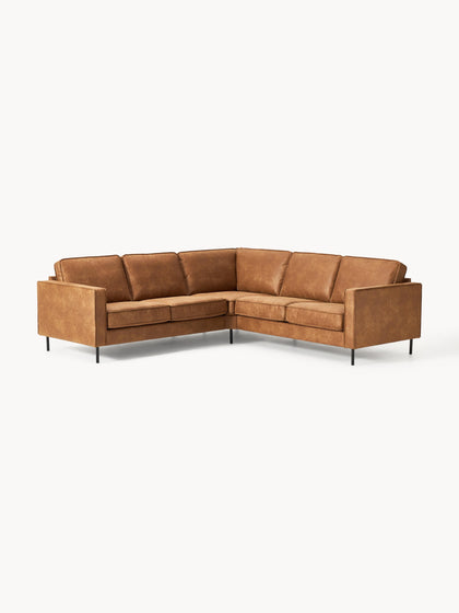 Westwing Collection Wohnlandschaft Hunter aus recyceltem Leder Günstig kaufen