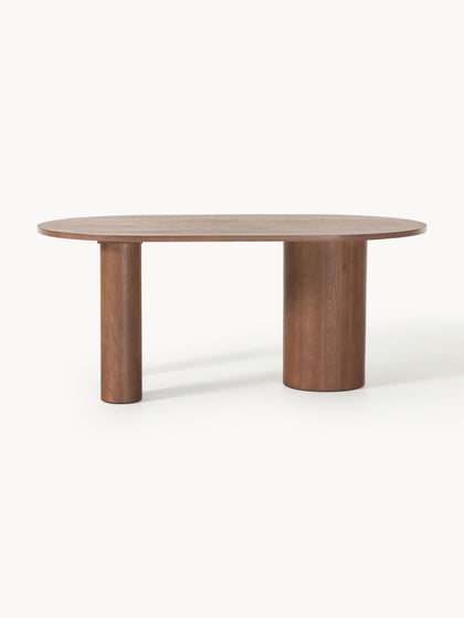 Westwing Collection Ovaler Esstisch Dunia aus Eichenholz 180 x 110 cm Cyber Monday