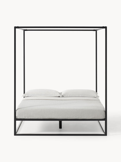 Westwing Collection Himmelbett Belle aus Metall Lagerräumung