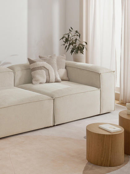 Westwing Collection Eckmodul Lennon aus Cord Exklusive Angebote