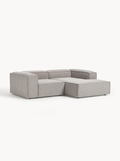 Westwing Collection Modulares Ecksofa Lennon aus Bouclé Sonderangebote