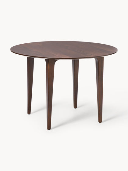 Westwing Collection Runder Esstisch Archie aus Mangoholz Ø 110 cm Riesige Ersparnisse
