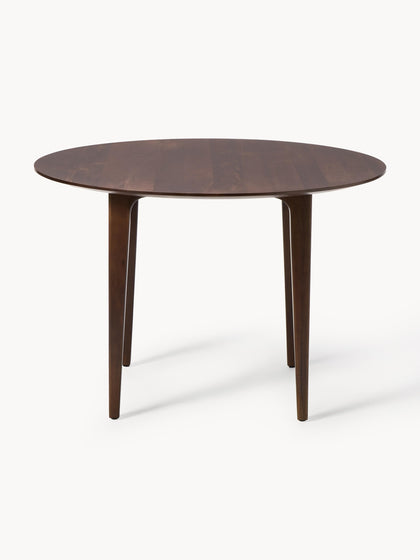 Westwing Collection Runder Esstisch Archie aus Mangoholz Ø 110 cm Riesige Ersparnisse