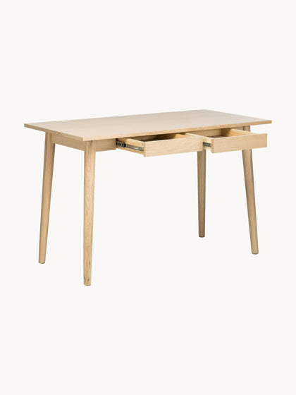 Westwing Collection Schmaler Holz-Schreibtisch Marte Neueste Stile