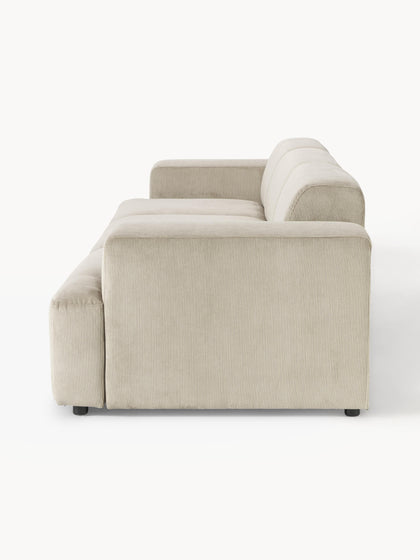 Westwing Collection Cord-Sofa Melva (4-Sitzer) Super Rabatt