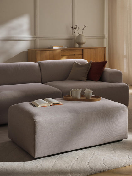 Westwing Collection XL-Hocker Melva B 116 x T 72 cm 50% Rabatt mit kostenlosem Versand