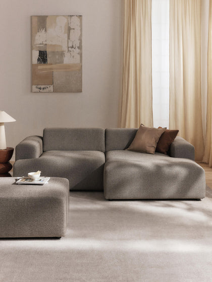 Westwing Collection Ecksofa Melva (3-Sitzer) Speichern exportieren