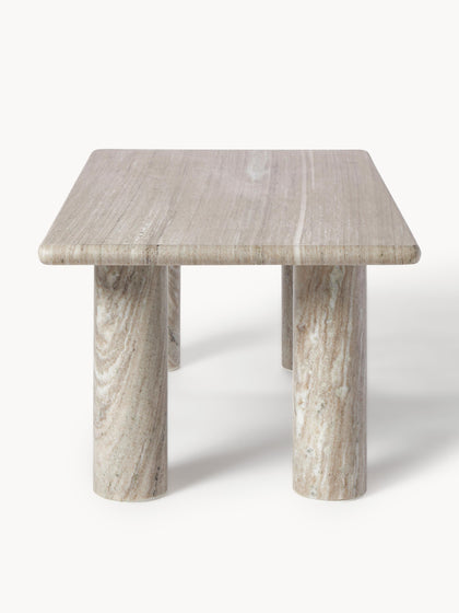 Westwing Collection Marmor-Couchtisch Mabel zollfrei