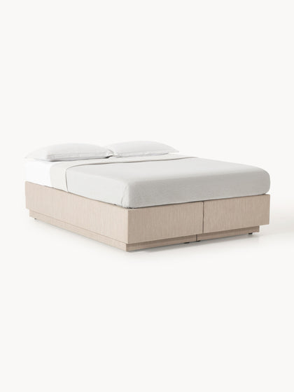 Westwing Collection Boxspringbett Enya mit Stauraum Rabatte dieses Monats