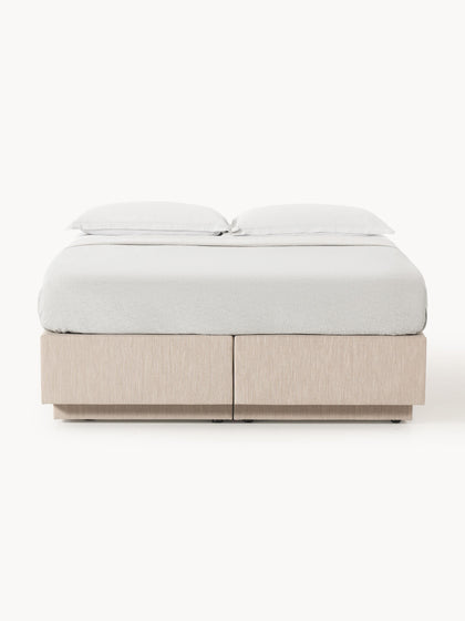 Westwing Collection Boxspringbett Enya mit Stauraum Rabatte dieses Monats