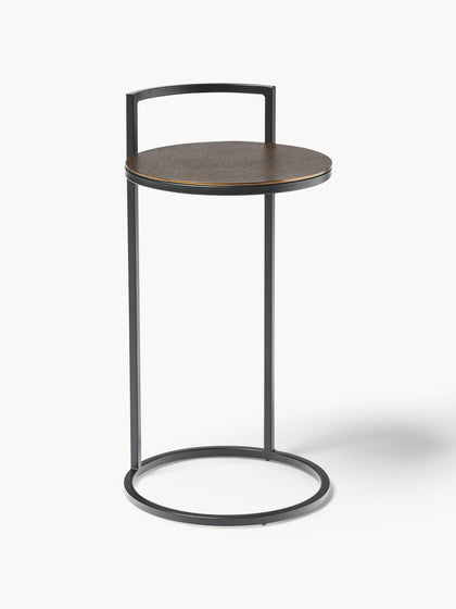 Westwing Collection Runder Couchtisch Circle aus Metall Black Friday