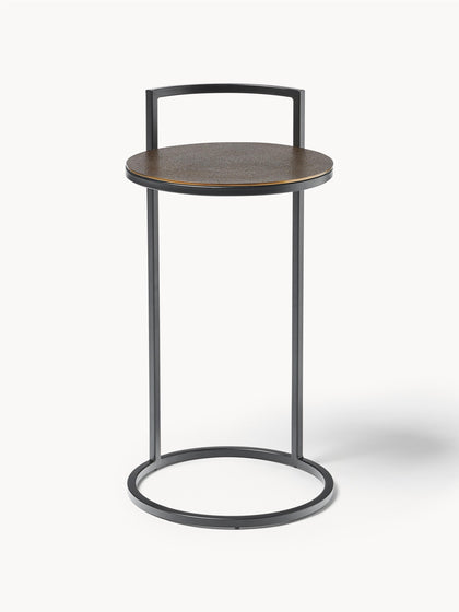 Westwing Collection Runder Couchtisch Circle aus Metall Black Friday