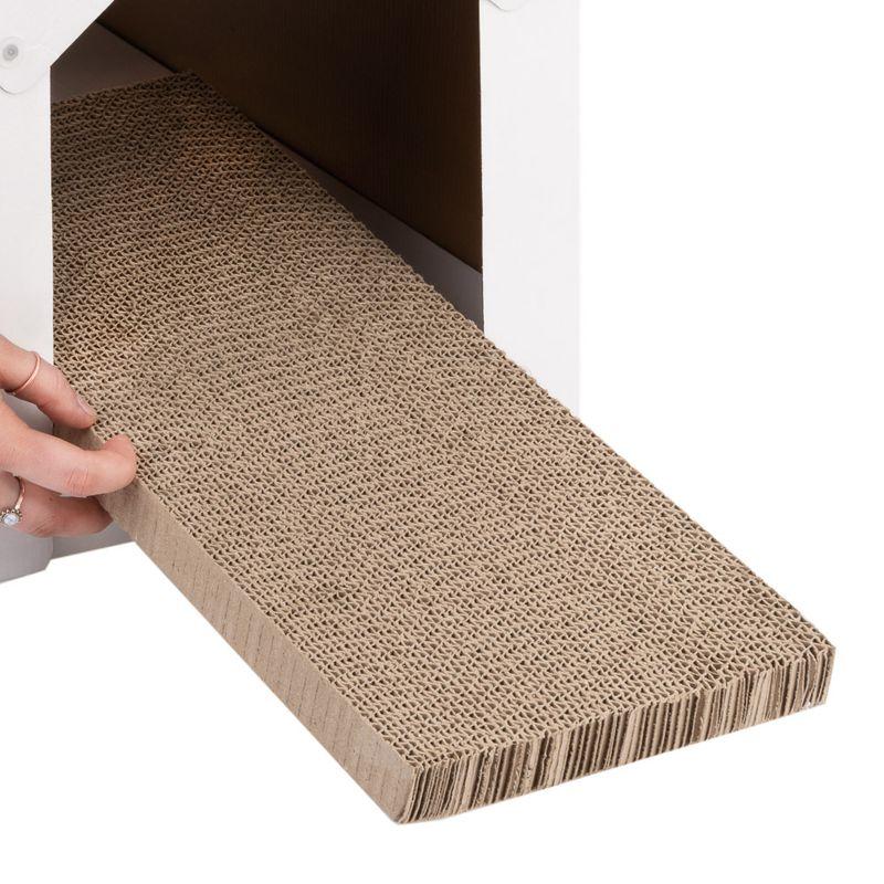 zooplus XL-Katzenhaus Home inkl. Kratzbrett - Winter kaufen zollfrei