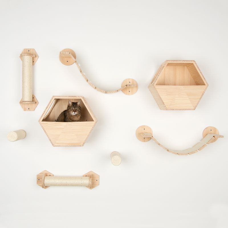 zooplus Modern Living Kratzmöbel - Katzen Parkour zur Wandmontage kaufen 50% Rabatt für begrenzte Zeit