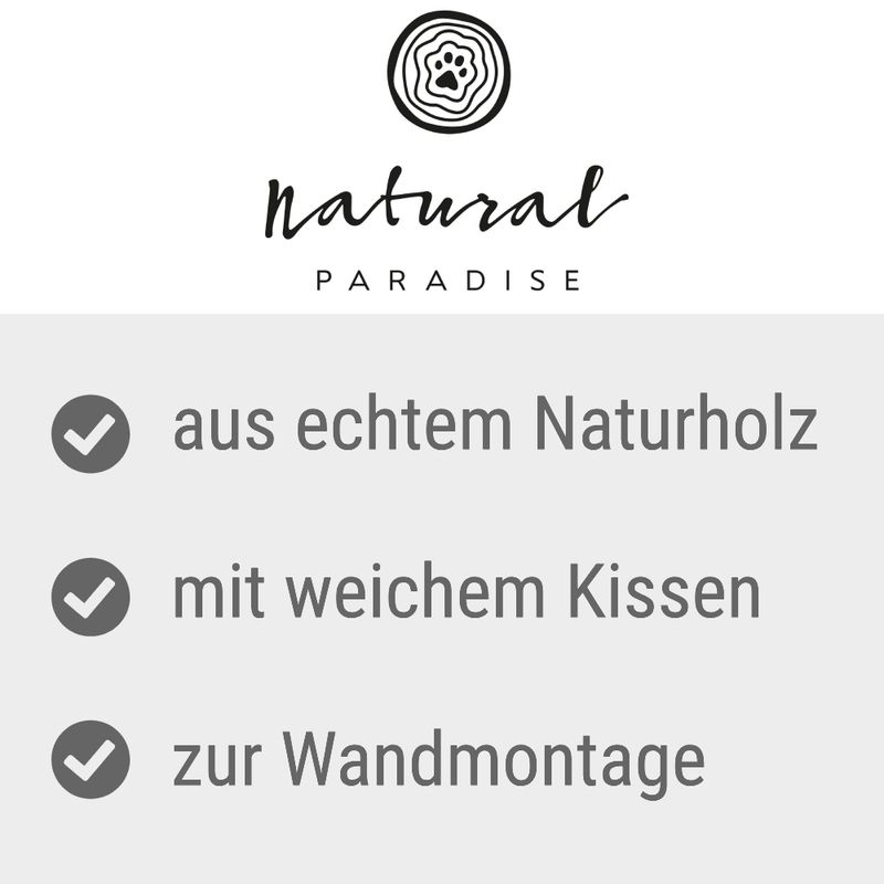 zooplus Natural Paradise Wandliegebett Dahlia kaufen Rabatte dieses Monats