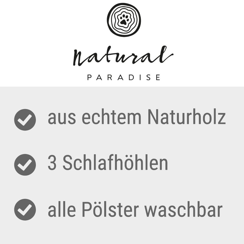 zooplus Natural Paradise Kratztonne Primrose kaufen Verkauf