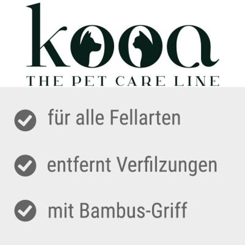 zooplus kooa Zupfbürste aus Bambus kaufen Blitzverkäufe