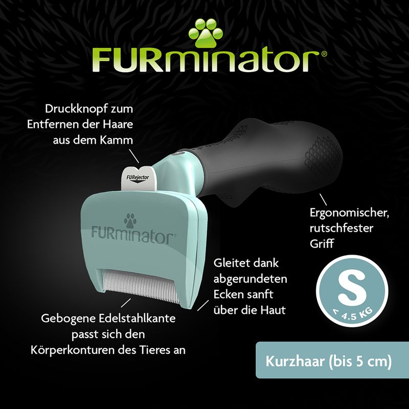 zooplus FURminator DeShedding Tool Katze kaufen Limitierter Zeitrabatt