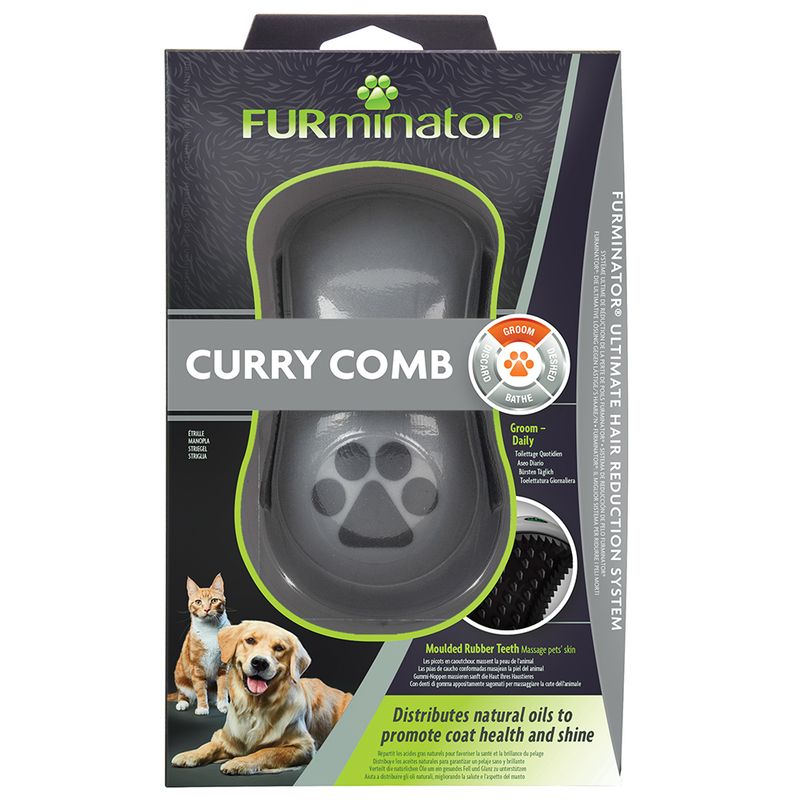 zooplus FURminator Curry Comb Striegel kaufen Versandkostenfrei
