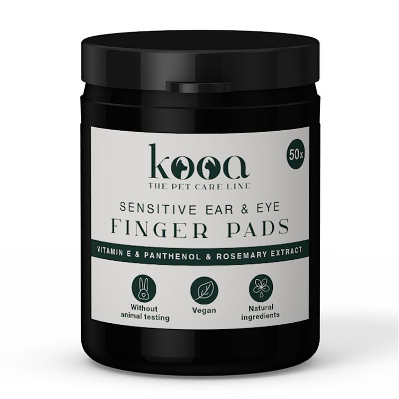 zooplus kooa Sensitive Fingerpads für Augen & Ohren kaufen Muttertagsangebot
