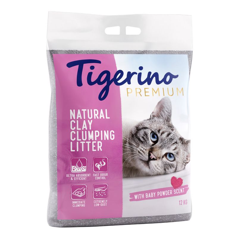 zooplus 2 x 12 kg Tigerino Premium Katzenstreu zum Sonderpreis kaufen Riesige Ersparnisse