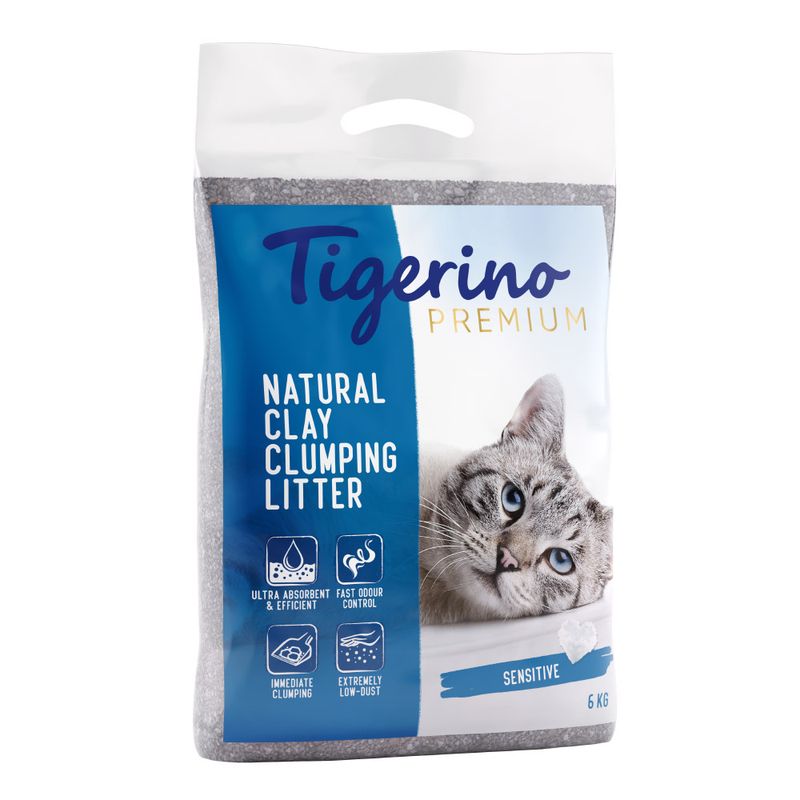 zooplus Tigerino Premium Katzenstreu – Sensitive (parfümfrei) kaufen Sonderangebot der Fabrik