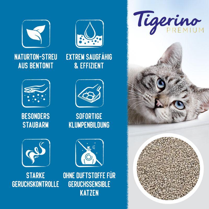 zooplus Tigerino Premium Katzenstreu – Sensitive (parfümfrei) kaufen Sonderangebot der Fabrik