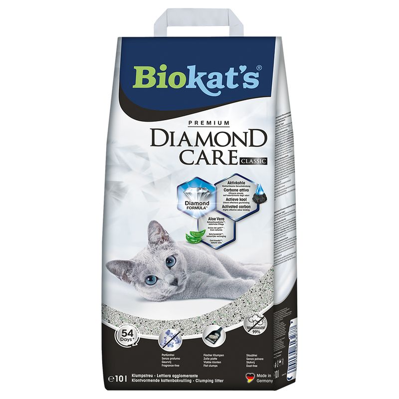zooplus Biokat´s Diamond Care Katzenstreu + 50 g GimCat Cheese Biotin Paste gratis kaufen Vierteljährliche Förderung