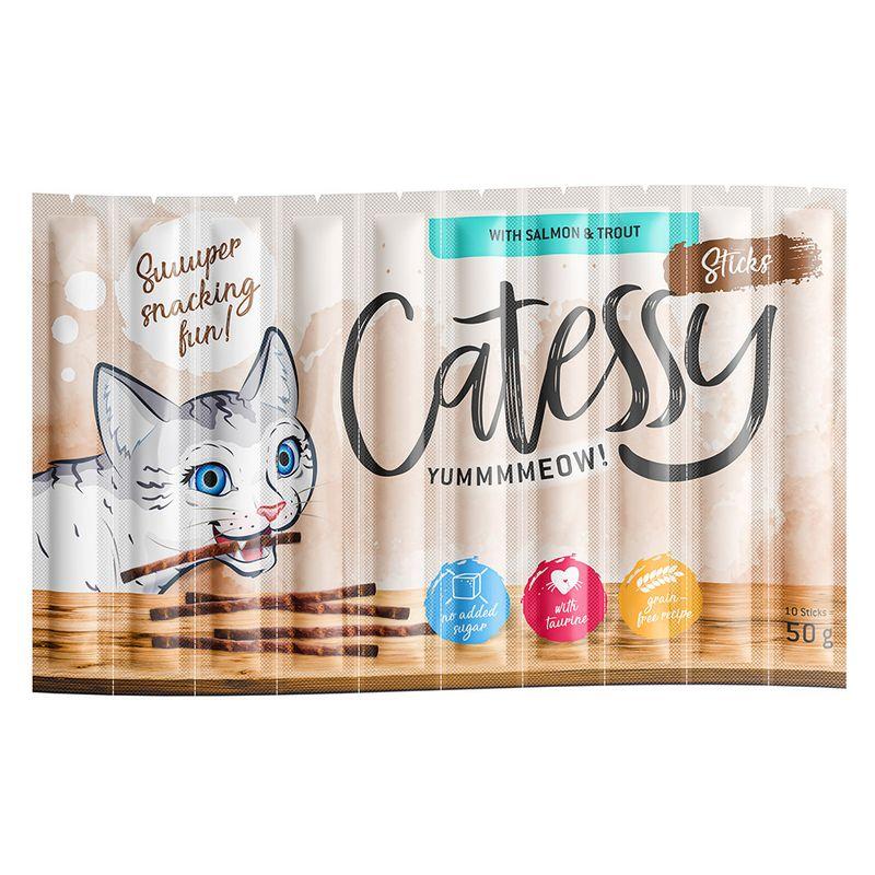 zooplus 10 x 5 g Catessy Sticks zum Probierpreis kaufen 50% Rabatt mit kostenlosem Versand