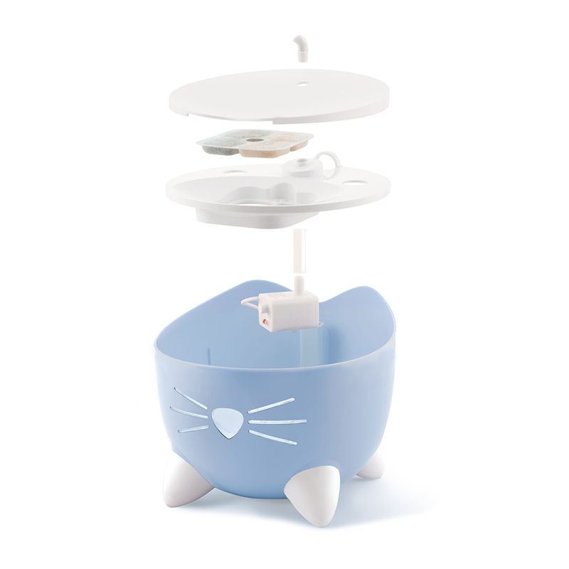 zooplus Catit PIXI Trinkbrunnen blau kaufen Osterangebot