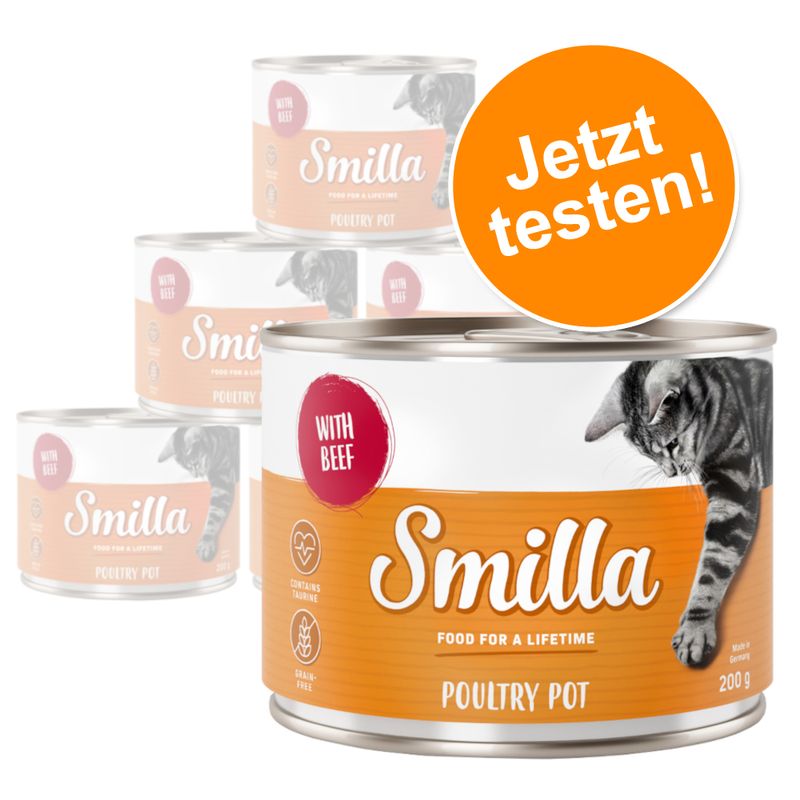 zooplus Smilla Katzenfutter nass Probiermix kaufen Nur für heute