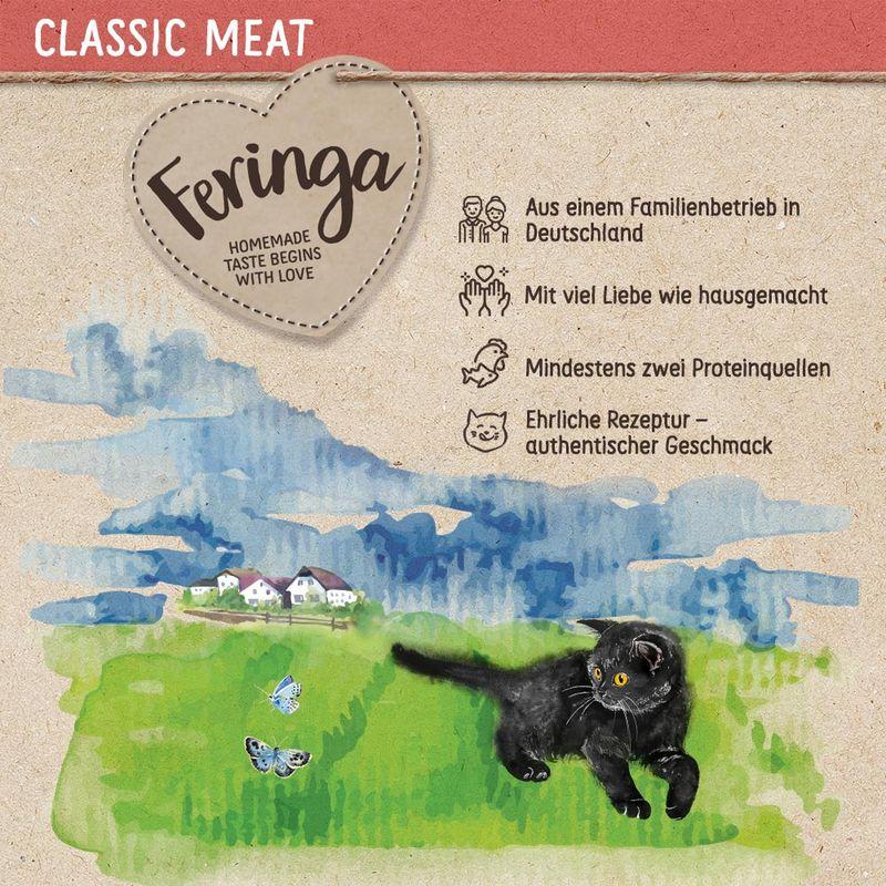 zooplus Sparpaket Feringa Classic Meat Menü Kitten Pouches 24 x 85 g kaufen Speichern exportieren
