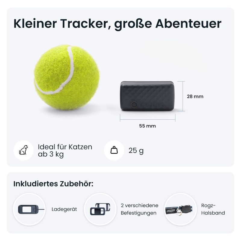 zooplus Tractive GPS Tracker für Katzen kaufen Fabrikpreis