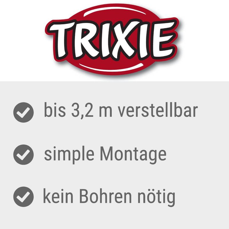 zooplus Trixie Katzennetz Spannstange kaufen Räumungsverkauf