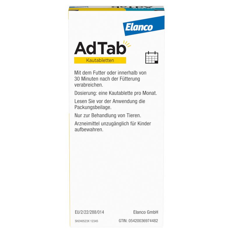 zooplus AdTab Kautabletten für Katzen von 2 bis 8 kg kaufen Nur noch ein Tag übrig