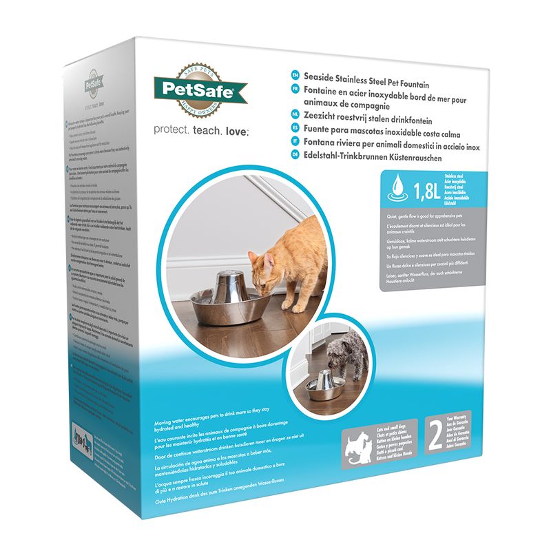 zooplus PetSafe® Edelstahl-Trinkbrunnen Küstenrauschen kaufen Meist gekauft