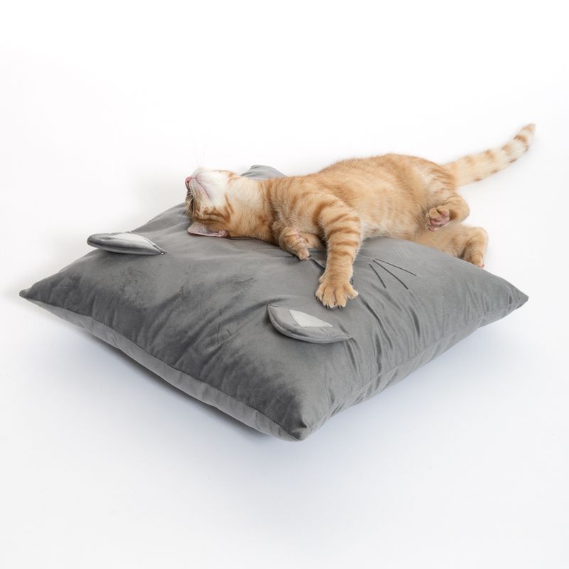zooplus TIAKI Zierkissen mit Katzengesicht kaufen Zeitlich begrenztes Angebot
