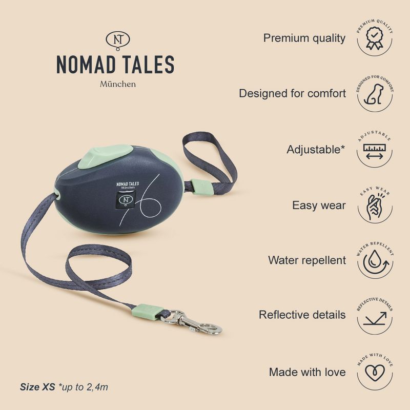 zooplus Nomad Tales Bloom Einziehbare Leine Liberty kaufen Tägliche Deals