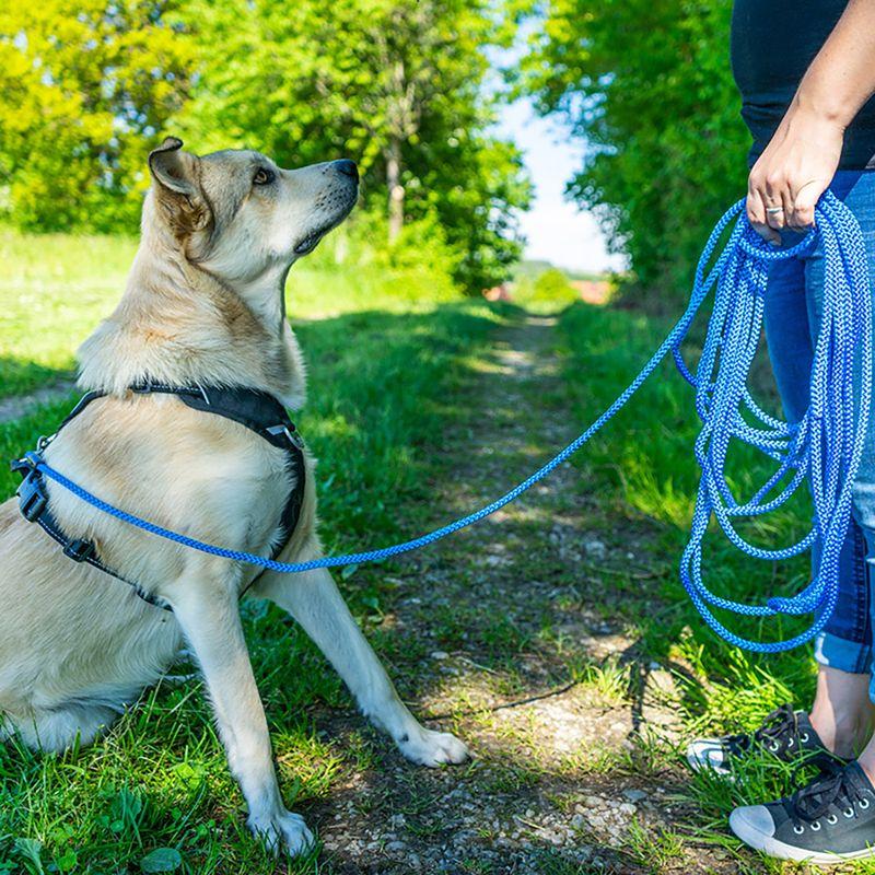 zooplus Pawz & Pepper Schleppleine Rund geflochten blau kaufen Sonderangebote