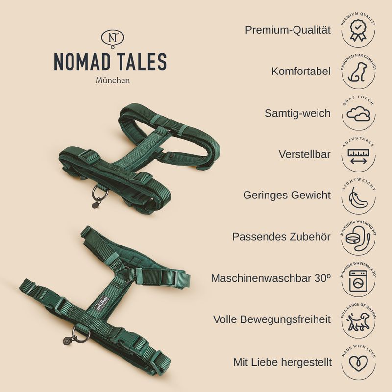 zooplus Nomad Tales Blush Geschirr taupe kaufen Bis zu 60% Rabatt