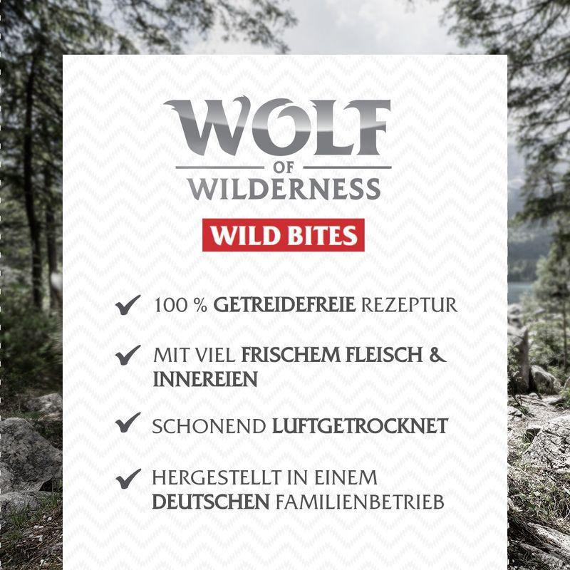 zooplus Wolf of Wilderness Snack - Wild Bites 180 g kaufen Begrenzt auf 3 Tage