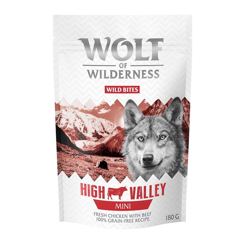 zooplus Wolf of Wilderness Snack - Wild Bites 180 g kaufen Begrenzt auf 3 Tage