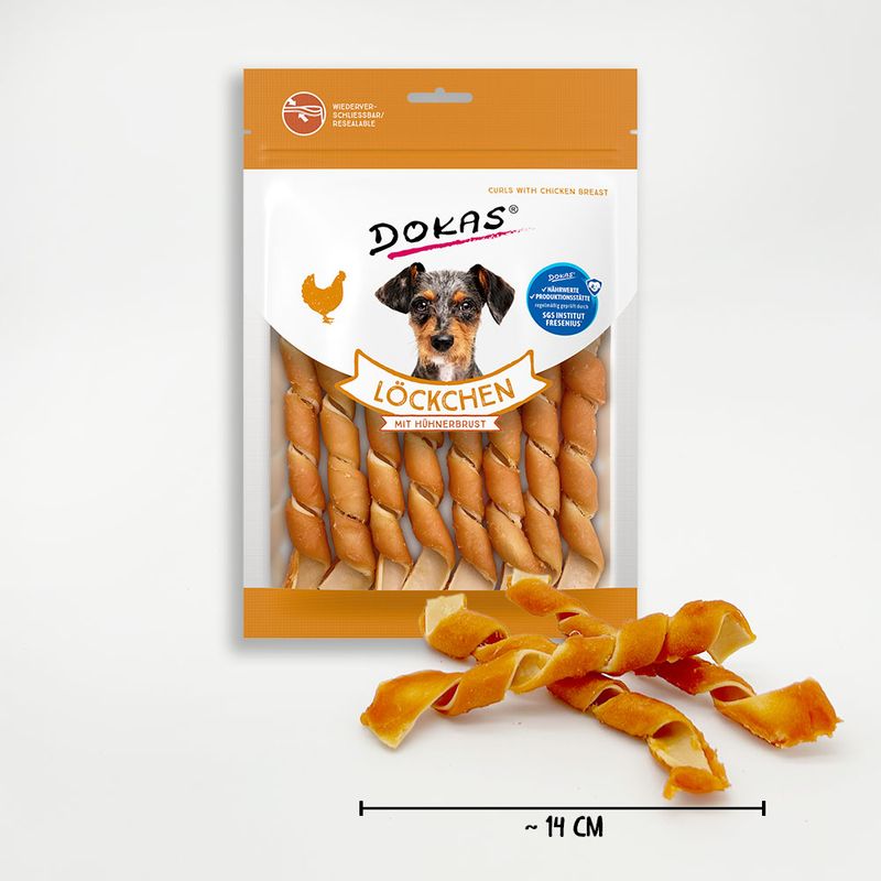 zooplus Dokas Löckchen mit Hühnerbrust kaufen Rabatte dieses Monats