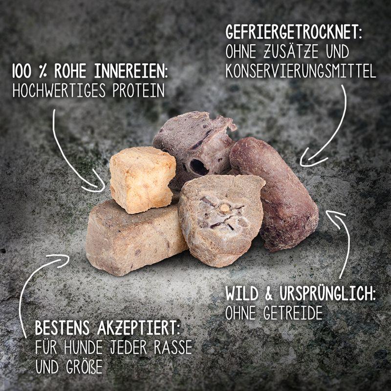 zooplus Wolf of Wilderness Snack - RAW 5 (Mix gefriergetrocknet) kaufen Verkauf