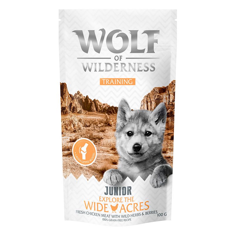 zooplus Wolf of Wilderness Training JUNIOR “Explore the Wide Acres” Huhn kaufen Schlussverkauf