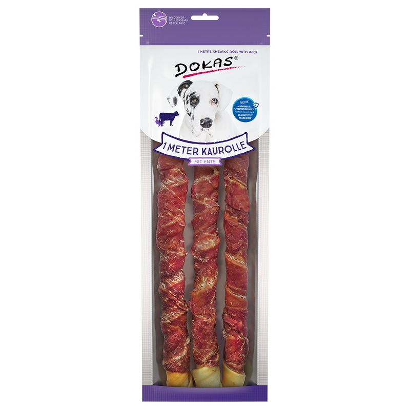 zooplus Dokas Hundesnack 1 Meter Kaurolle kaufen Fabrikverkauf