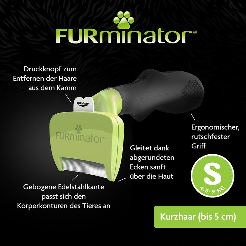 zooplus FURminator deShedding Tool S Kurzhaar kaufen VIP-Rabatte