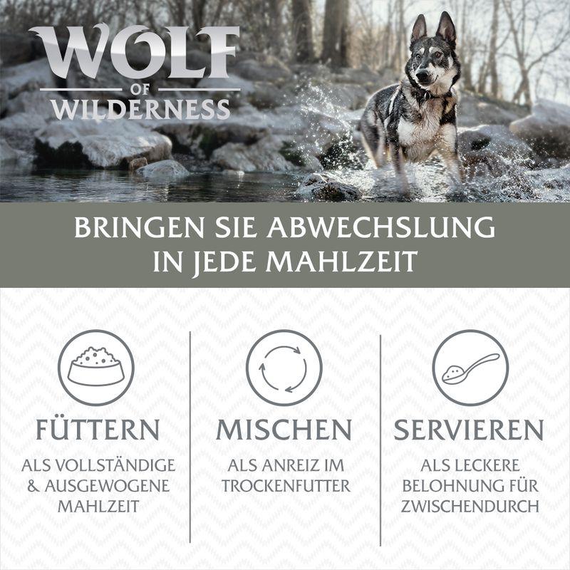 zooplus Wolf of Wilderness Junior - mit viel frischem Geflügel 6 x 400 g kaufen Meist gekauft