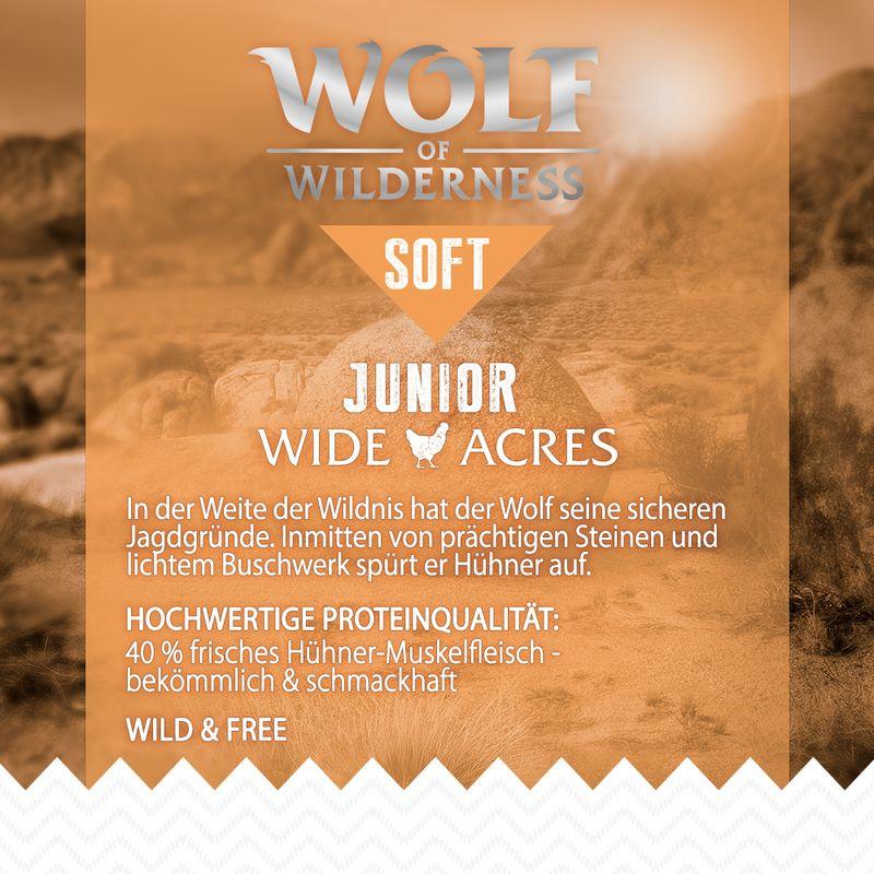 zooplus Wolf of Wilderness Junior Soft - Wide Acres Huhn - getreidefrei kaufen Kostenloser Versand