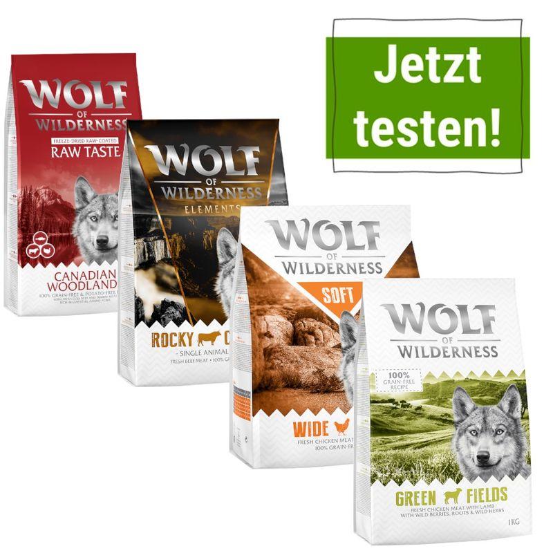 zooplus Wolf of Wilderness Mix-Sparpakete - getreidefrei kaufen Versandkostenfrei